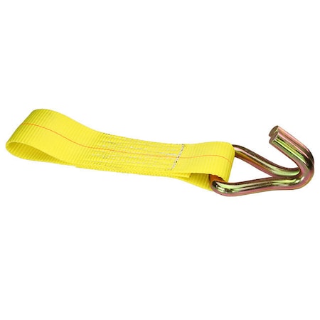 Us Cargo Control 3" x 11" Fixed End w/ Wire Hook and Bolt Loop 302WHBL